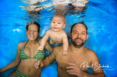 Baby und Kinder Unterwasser-Shooting